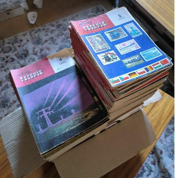 Młody Technik 1964-1988 stara kolekcja 96 egz. PRL