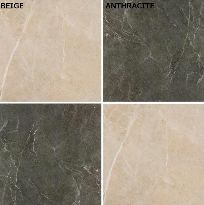 gres 60/60 ibis beige i anthracite szkliwiony matowy-satynow