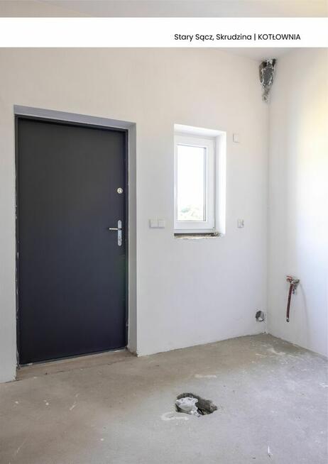 Bliźniak na 6,5 arowej działce! Stary Sącz, Skrudzina