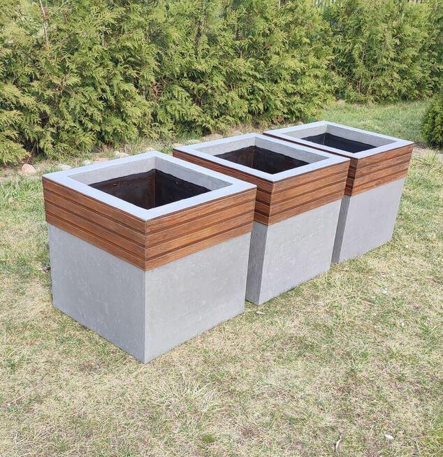 Donice ogrodowe termo. Różne wykończenia. Dowolne wymiary