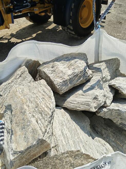 Biała Marianna, łupek, Kamień Ogrodowy ozdobny otoczak grys