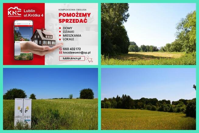 Działka rolno-budow. z szybkim dojazdem do Lublina