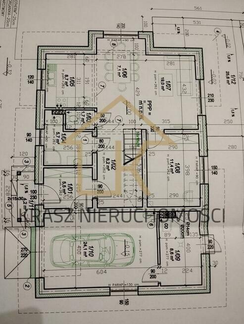 Dom na pięknej widokowej działce w Krzeczowie