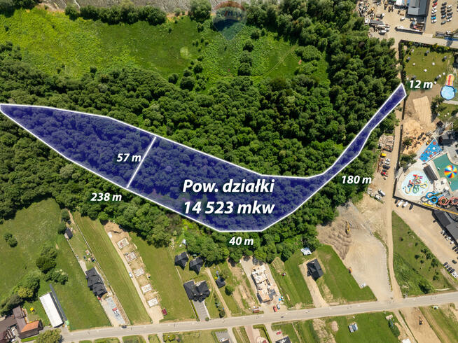 Działka na sprzedaż przy basenach termalnych