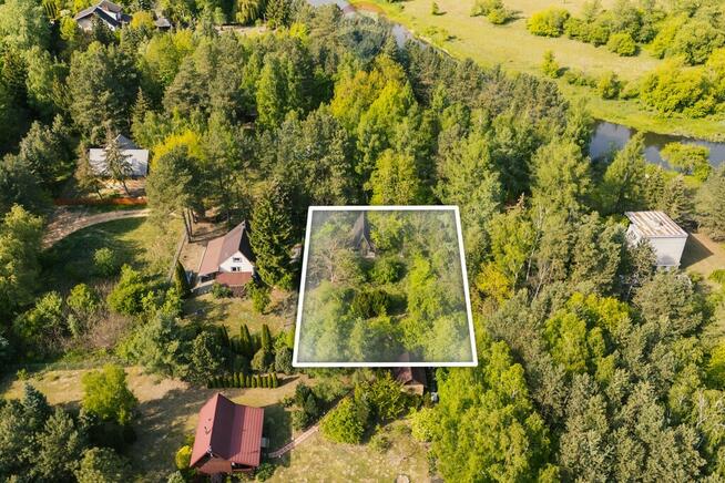 Domek letniskowy nad rzeką Wkrą