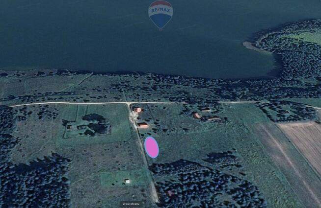 Działka rekreacyjna w niedalekim otoczeniu jeziora