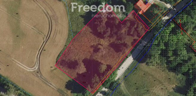 Przestronna działka 3 735 m² na Warmii i Mazurach