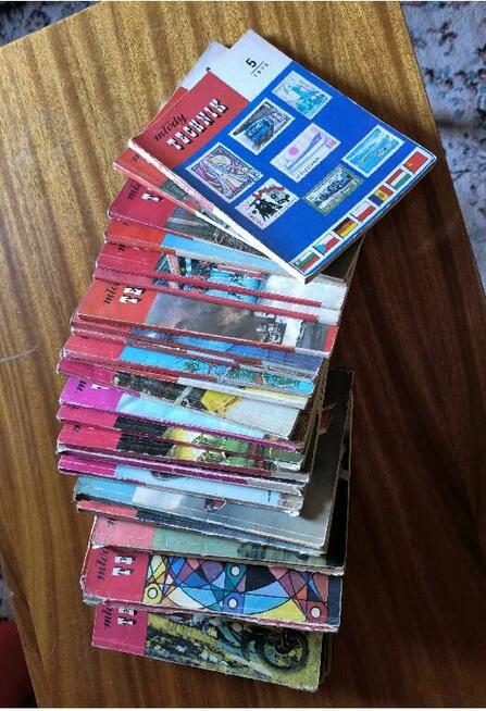 Młody Technik 1964-1988 stara kolekcja 96 egz. PRL