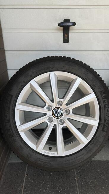 Koła Vw T Roc Touran Audi Skoda 17opony zima 215/55/17 5x11
