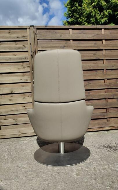 Fotel Natuzzi obrotowy wygodny elegancki vintage