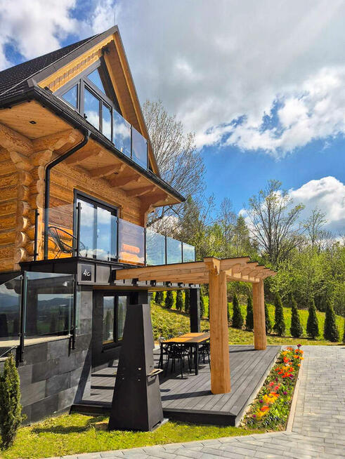 luksusowy dom ze strefą spa, z bala, z widokiem na Tatry,