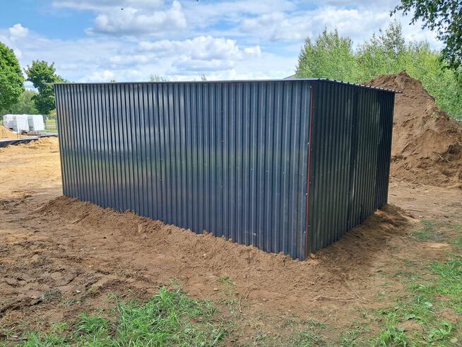 Garaż blaszany 3x5m i 4x6m II gatunek NOWY idealny na budowę