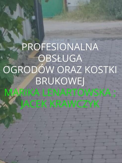 Zatrudnie brukarza i ogrodnika