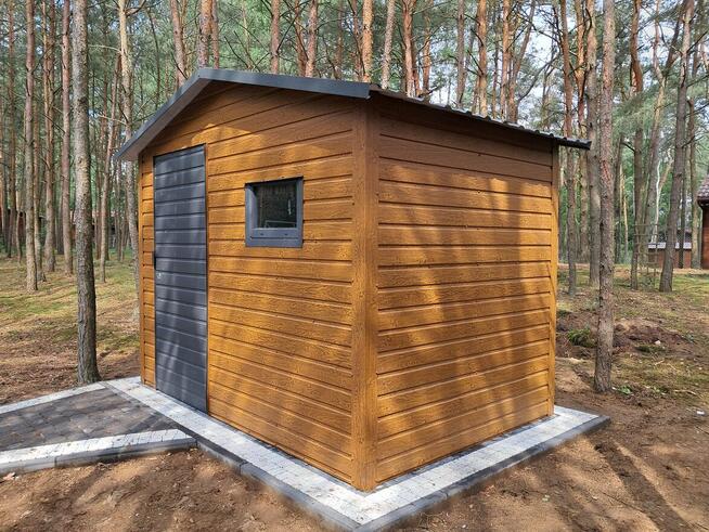 Garaż blaszany 3x5m i 4x6m II gatunek NOWY idealny na budowę