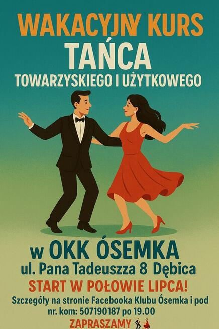 Kurs Tańca Towarzyskiego