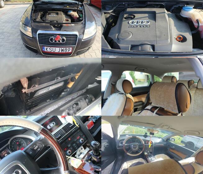 Audi A6 C6 sedan 2.0 TDI 140KM 2007r. 322tys.km