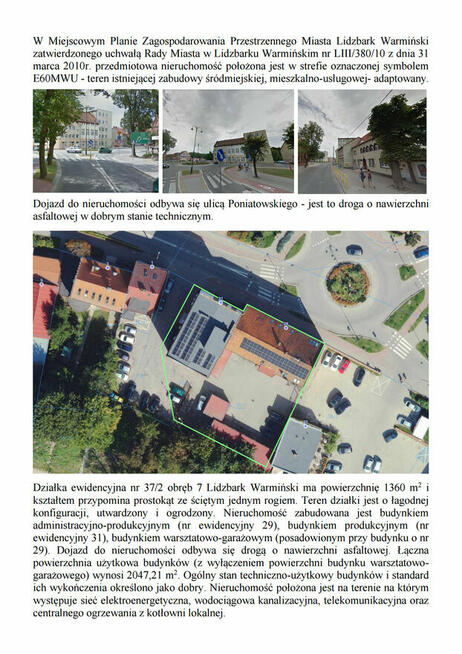 SYNDYK sprzeda budynek przemysłowo-biurowy w Lidzbarku Warm