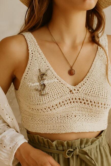 Broszka YSL Yves Saint Laurent srebrna 7cm