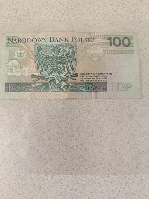 Banknot 100 zł z 1994 r YM