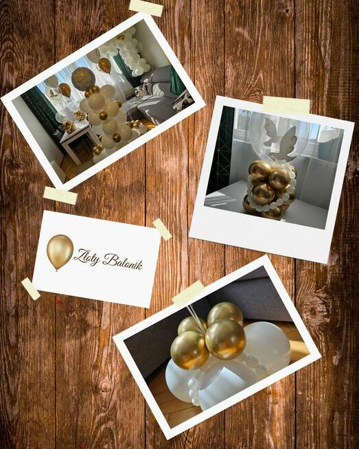 Girlandy balonowe i balony z helem - Warszawa i okolice