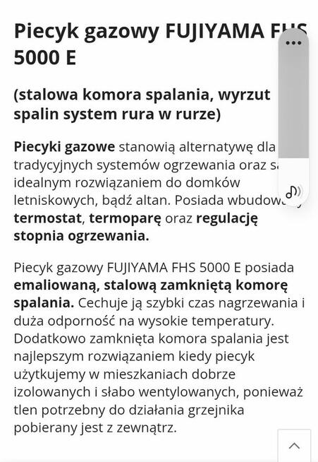 Sprzedam grzejnik gazowy