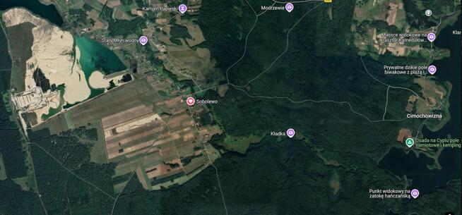 @Działka na sprzedaż nad jeziorem. Suwałki Sobolewo