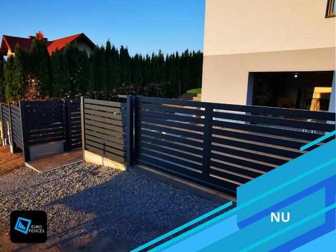 Ogrodzenie żaluzjowe z aluminium - polski producent Euro Fen