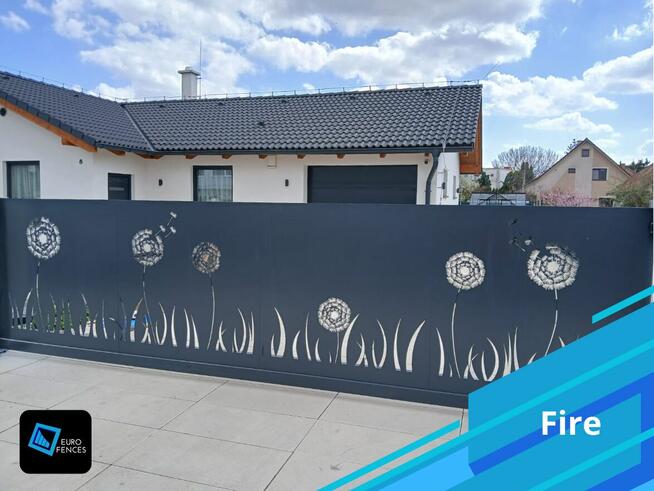 Ogrodzenie aluminiowe Euro Fences - model Castle
