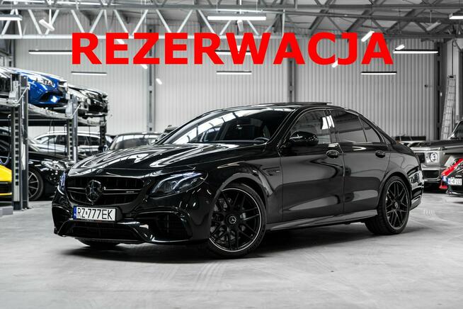 Mercedes E 63 AMG All Black. Krajowy. Wzorowy stan i historia. Nowe hamulce i opony.