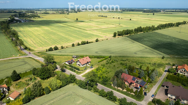 Działka z projektem domu i budynku z wiatą !