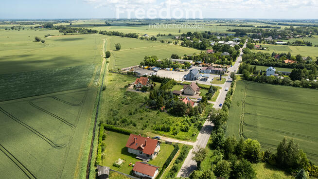 Działka z projektem domu i budynku z wiatą !