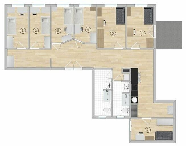 *Brzozowa 3A, Wrzeszcz, pokój blisko Politechniki