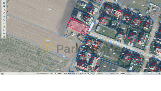 Działka budowlana Nowy Lubosz gm. Kościan,