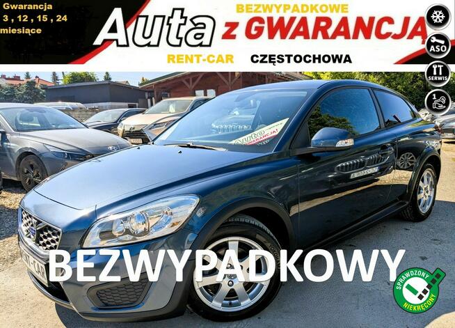 Volvo C30 1.6D*115PS*OPŁACONY*Bezwypadkowy Klimatronik*Serwis*VIP GWARANCJA 24M