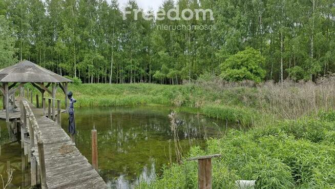 Malownicze działki 8324m² ze stawem otoczona lasem