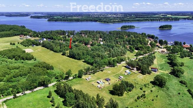 Działka budowlana z mediami 400 m od Jezioraka.