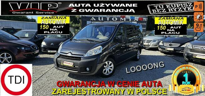 Citroen Jumpy Combi WEBASTO2,0 HDI hak,Nawiewy*Atlante ,9-os*GWARANCJA*Zamiana Automi-x.pl