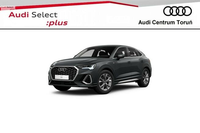 Audi Q3 Sportback LED_CarPlay_VirtualCockpit_Elektryczna Klapa_Asystenci_Gwar.Fabr_FV23%