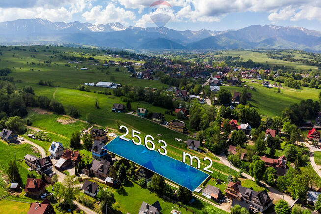 Działka budowlana w Poroninie (A)