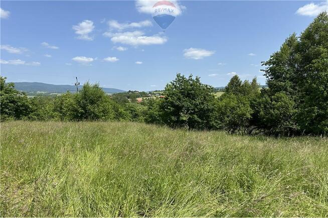 Duża widokowa działka na łonie natury Rychwałd