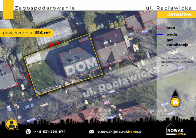 Dom w centrum Jarosławia – Racławicka – Spokój i komfort