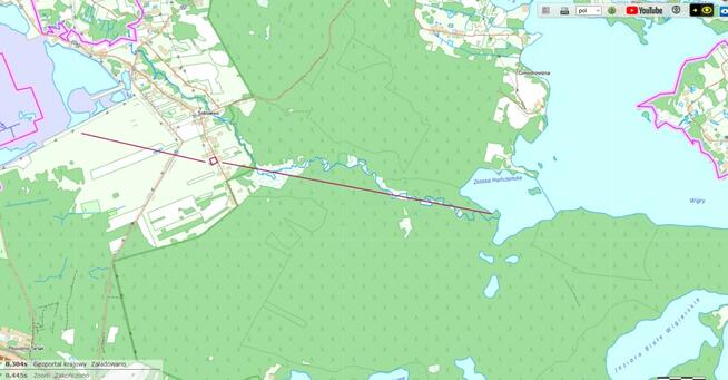 @Działka na sprzedaż nad jeziorem. Suwałki Sobolewo