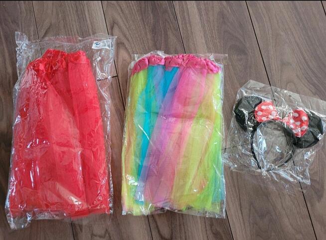 Opaska + tiulowa spódniczka myszka mini i kolorowa