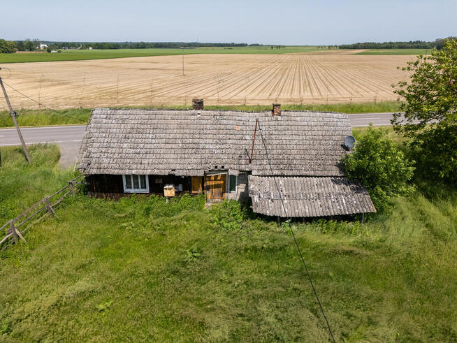 Działka budowlana 63 ar | uzbrojona | z budynkami