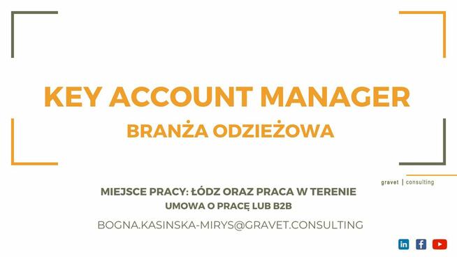 KEY ACCOUNT MANAGER