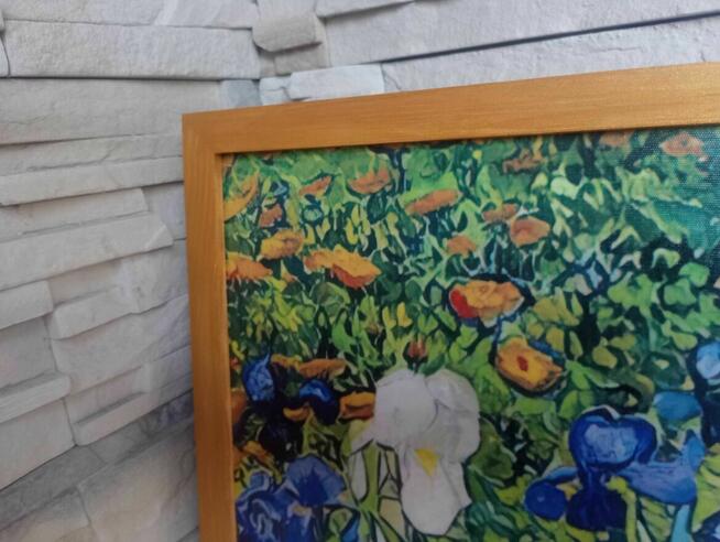 Obraz na płótnie - Irysy, Vincent van Gogh, 50x70cm