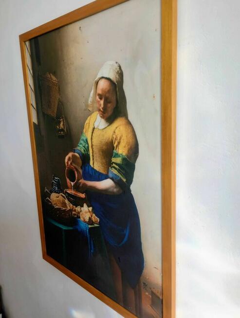Obraz na płótnie - Mleczarka, Jan Vermeer, 50x70cm