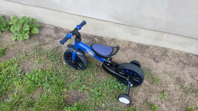 ROWEREK TRÓJKOŁOWY ROWEREK BIEGOWY SKŁADANY 4w1