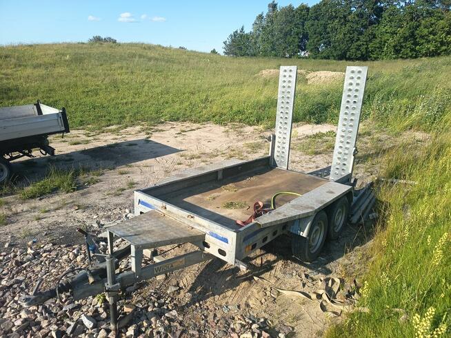 Sprzedam przyczepę pod mini koparkę Viola rok produkcji 2015