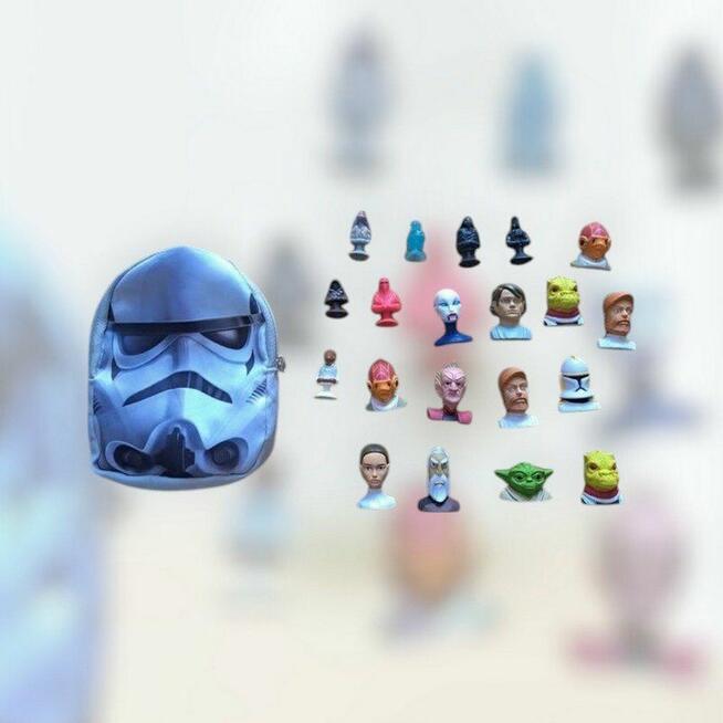 Zestaw figurek Star Wars + saszetka